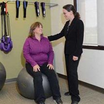 Chiropractic Crown Point IN Exercise Ball